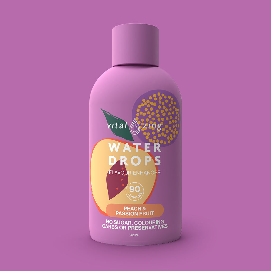 Peach Passionfruit Water Drops