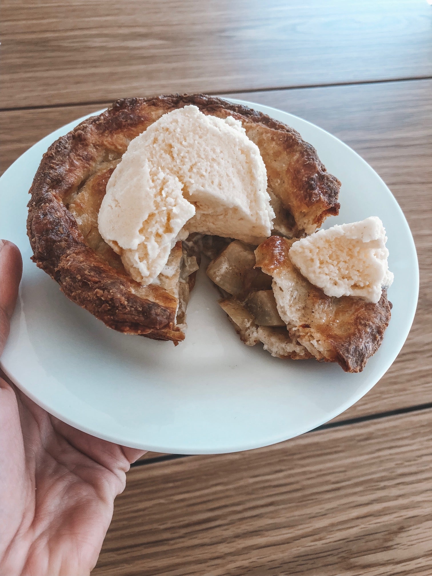 Keto "Apple" Pie