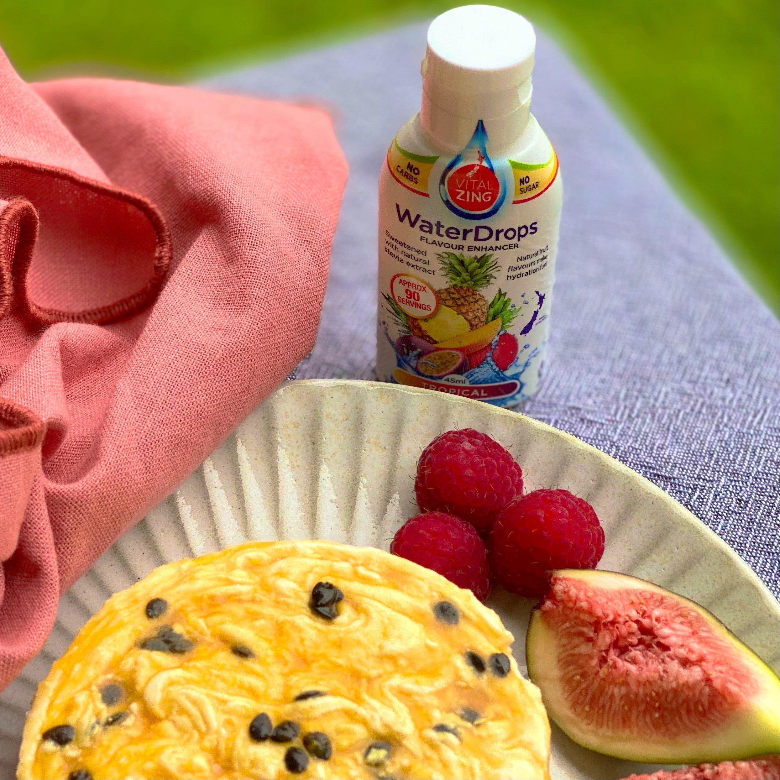 Keto Tropical Cheesecake
