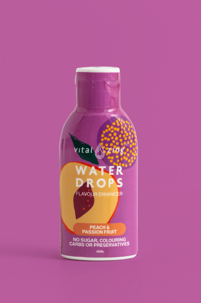 Peach Passionfruit Water Drops