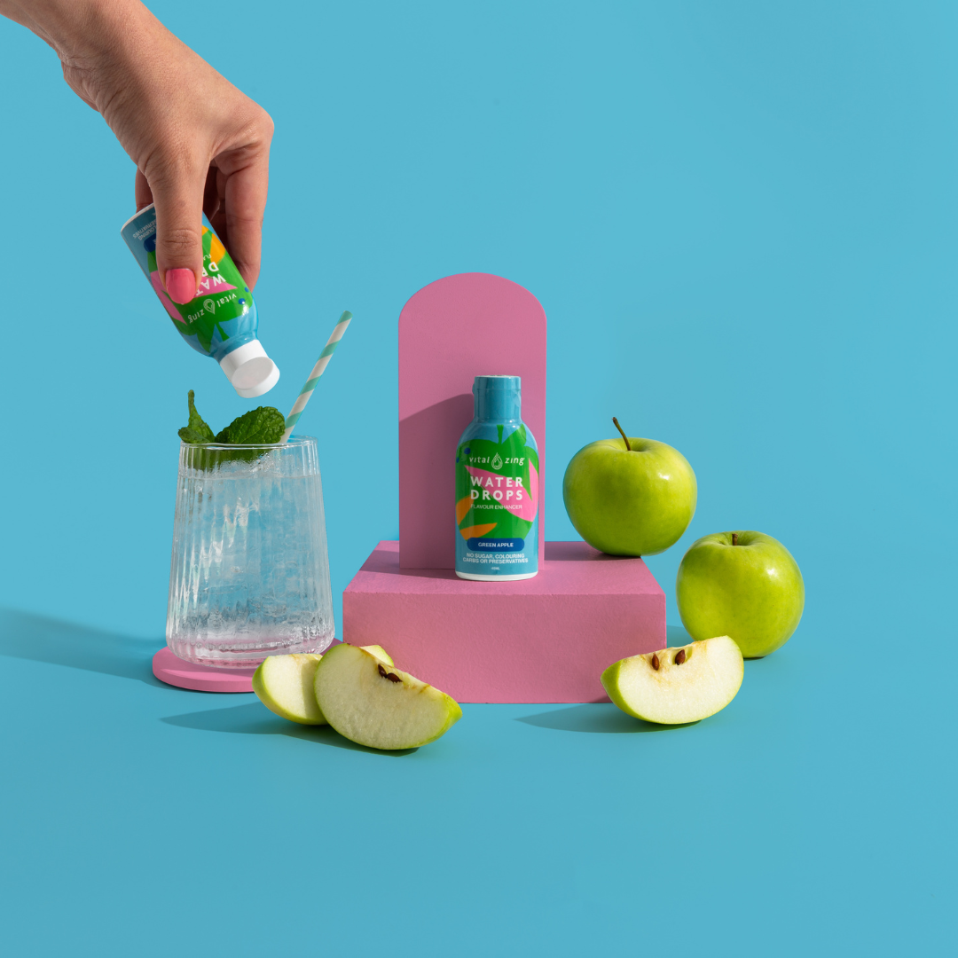 Green Apple Water Drops