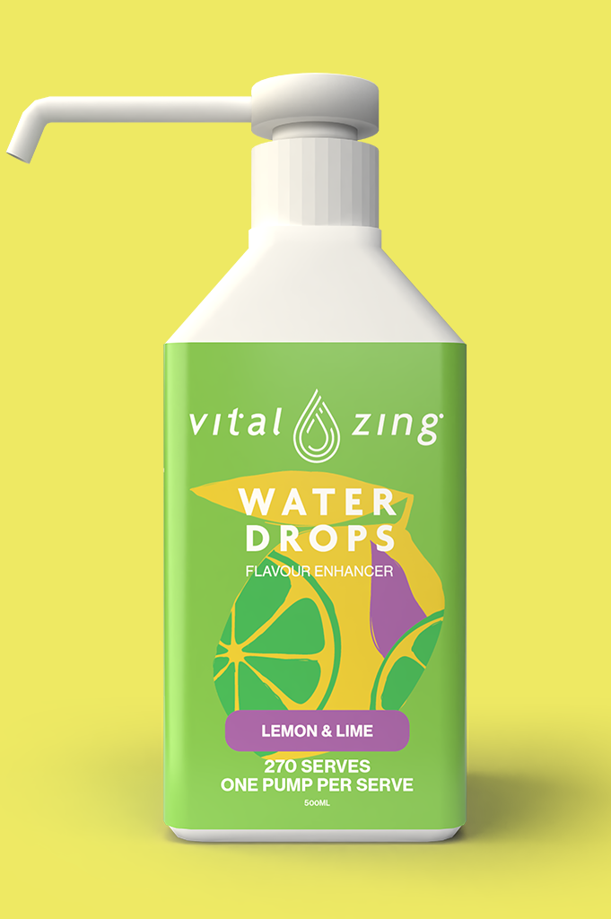 Lemon Lime Water Drops 500ml Pump Dispenser
