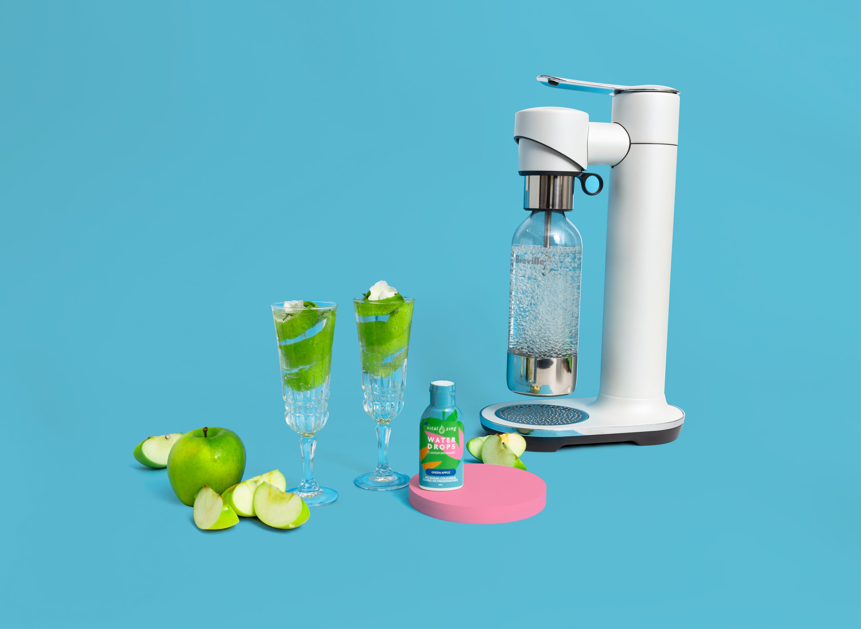 Green Apple Water Drops