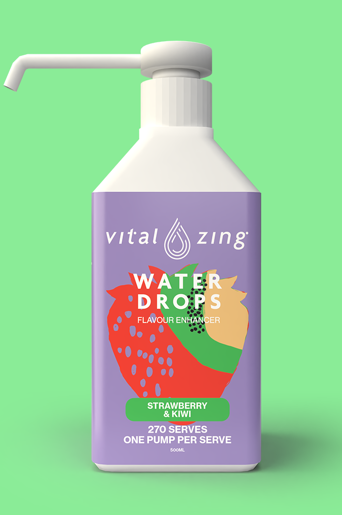 Strawberry Kiwi Water Drops 500ml Pump