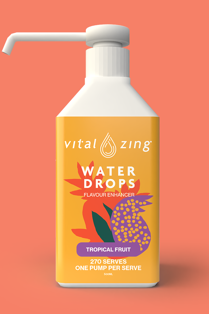 Tropical Water Drops 500ml Pump Dispenser