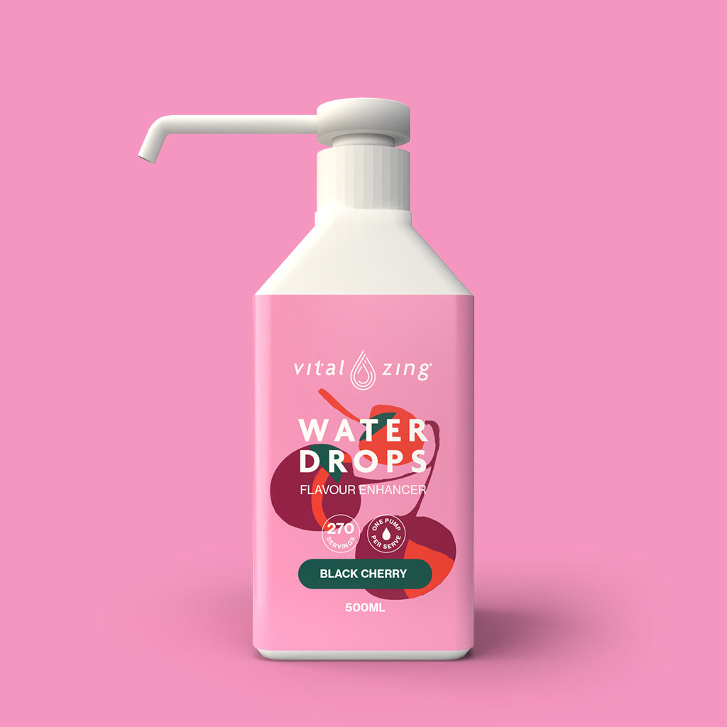 Black Cherry Water Drops 500ml Pump