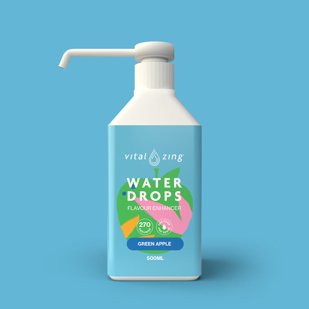 Green Apple Water Drops 500ml Pump