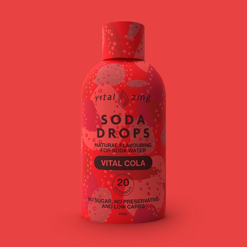 Vital Zing Vital Cola Soda Drops - 40ml