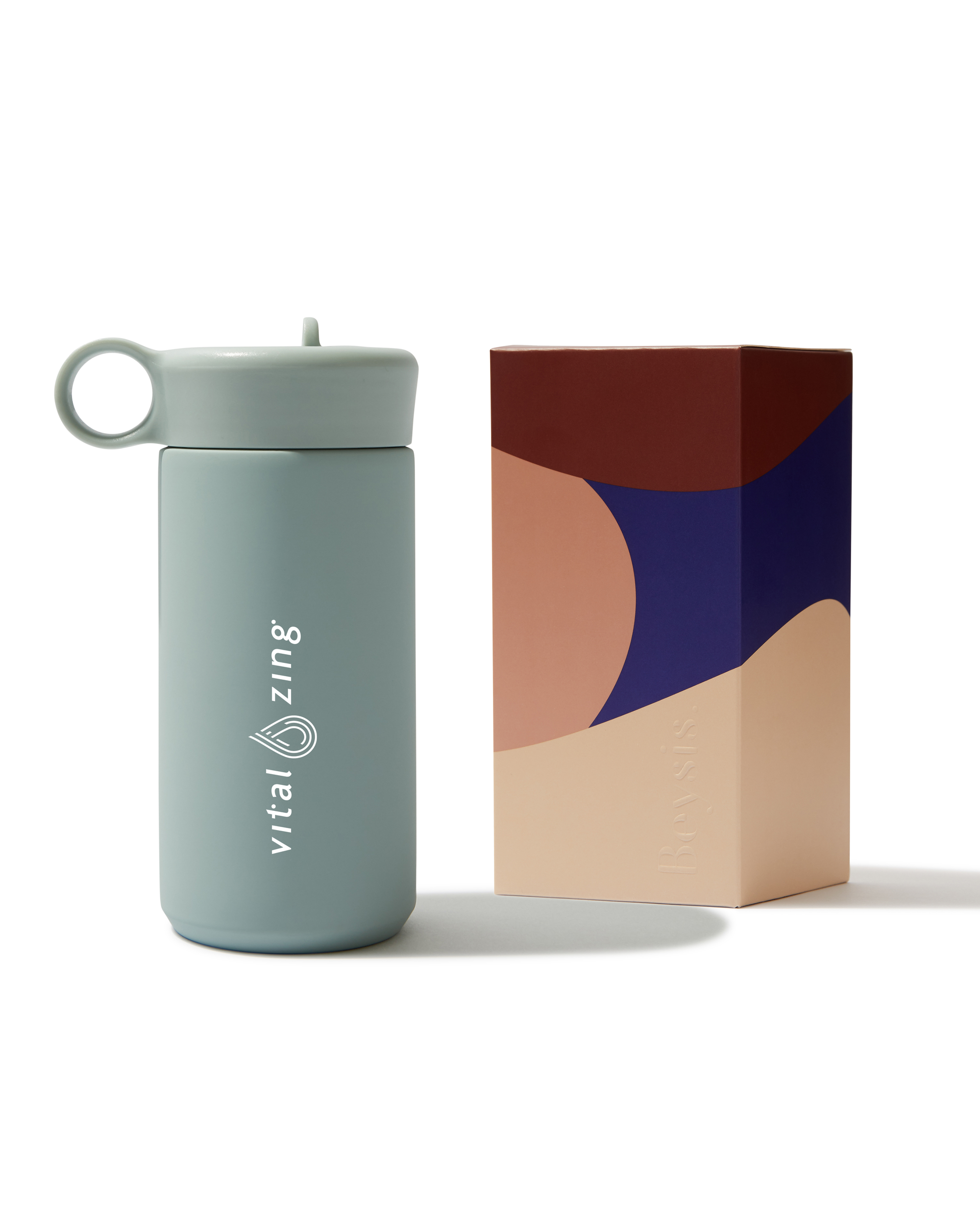 Kids 300ml Water Bottle - Pastel Green